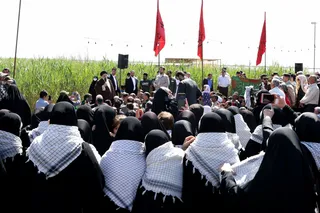 تصاویر حضور در جمع زائران راهیان نور در یادمان شهدای غواص - علقمه