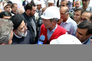 تصاویر افتتاح سد چمشیر