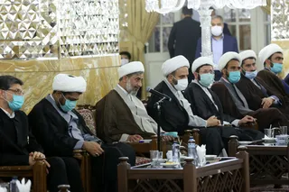 تصاویر دیدار با جمعی از علما و فضلای خراسان رضوی