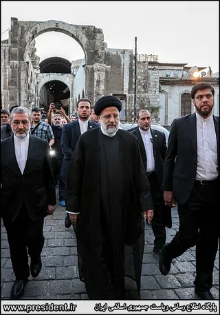 تصاویر بازدید از مسجد اموی دمشق