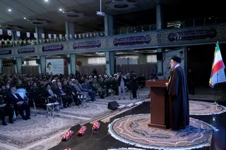 تصاویر حضور در مراسم روز پاسدار در ارومیه
