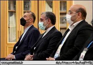 تصاویر دیدار رئیس جمهور تاجیکستان با دکتر رئیسی