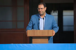 تصاویر حضور در مراسم بازگشایی مدارس