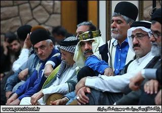 تصاویر نشست با جمعی از علما و سران طوایف خوزستان