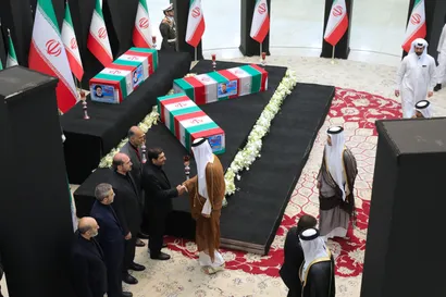 ادای احترام مقامات کشورها به مقام رئیس جمهور شهید و همراهان