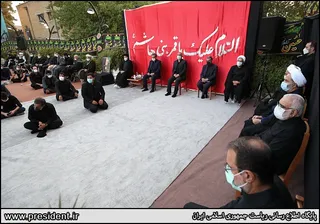 تصاویر روز عاشورا در نهاد ریاست جمهوری