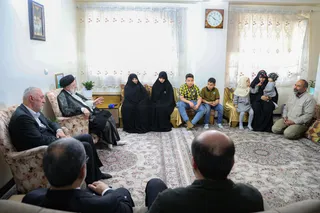‌حضور در منزل شهید مدافع حرم علی آقابابایی