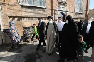 تصاویر بازدید سرزده رئیس جمهور از محله شهید هرندی تهران