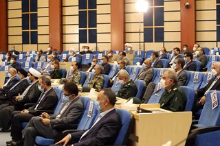 حضور رئیسی در جلسه شورای اداری همدان