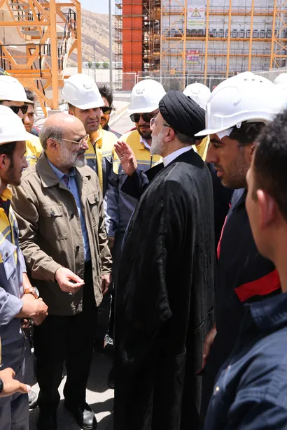 تصاویر مراسم آغاز عملیات راه‌اندازی پتروشیمی گچساران