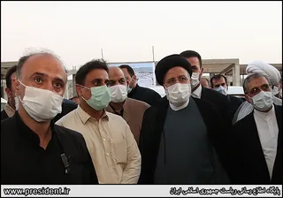تصاویر بازدید رئیس جمهور از پروژه ساخت هزار واحد مسکونی برای حاشیه نشینان چابهار