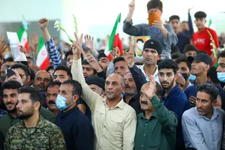 تصاویر سخنرانی در اجتماع پرشور مردم اندیمشک