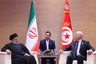 دیدار روسای جمهور ایران و تونس