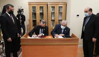دیدار رئیس جمهور آذربایجان با دکتر رئیسی