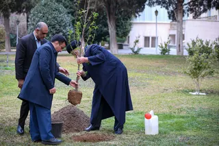 مراسم روز درختکاری