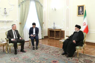 تسلیم استوارنامه سفرای کشورهای تایلند، عربستان، تونس، اسلوونی و برزیل