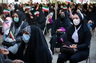 حضور رئیسی در مراسم روز دختر