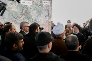 تصاویر بازدید از پروژه‌ در حال تکمیل مترو پرند