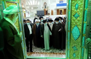 تصاویر مراسم تجدید میثاق اعضای مجلس خبرگان رهبری با امام راحل