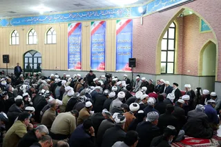 تصاویر دیدار با علمای اهل سنت و شیعه در کردستان