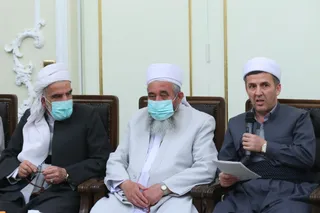 تصاویر دیدار علمای اهل سنت با رئیس جمهور