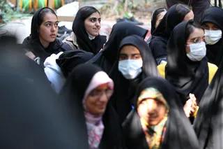 تصاویر حضور در جمع دانش آموزان شرکت کننده در اردوی «راهیان پیشرفت»