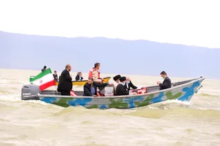 تصاویر بازدید از خلیج گرگان و جزیره آشوراده