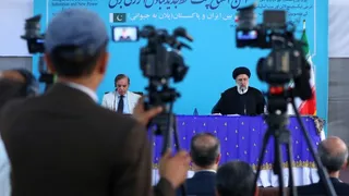 تصاویر  افتتاح پست و خط تبادل برق میان ایران و پاکستان