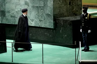 تصاویر سخنرانی رئیس جمهور در هفتاد و هشتمین نشست مجمع عمومی سازمان ملل