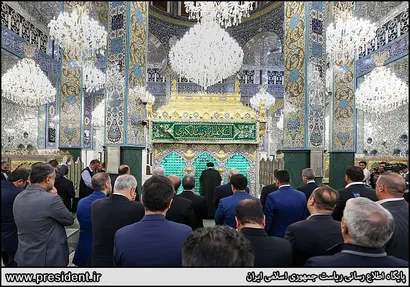 تصاویر زیارت مضجع مطهر حضرت زینب (سلام الله علیها)