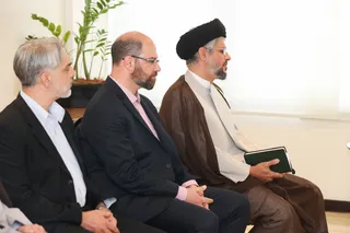 تصاویر دیدار برخی اعضای تشکل‌های اسلامی و فرهنگی ونزوئلا با دکتر رئیسی
