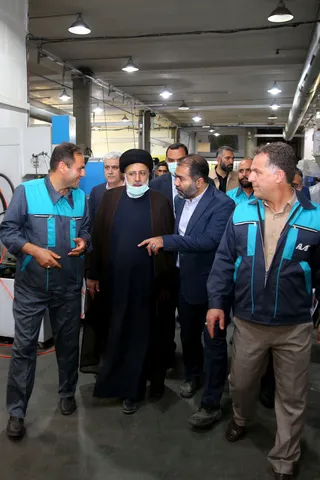 تصاویر بازدید از شرکت صنایع هواپیماسازی ایران