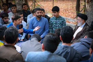 تصاویر حضور در جمع دانش آموزان شرکت کننده در اردوی «راهیان پیشرفت»