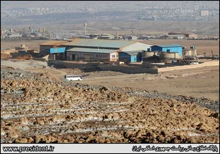 تصاویر بازدید از محل دپوی پسماند روی زنجان