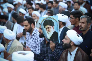 دیدار با علما و طلاب