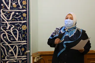 تصاویر دیدار رئیس جمهور با بانوان خانواده‌های ایرانی ساکن مسکو