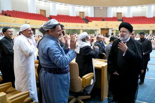 تصاویر نشست علما و نخبگان اهل سنت سراسر کشور با رئیس جمهور