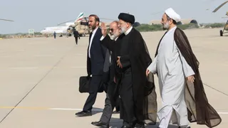 تصاویر  ورود رئیس جمهور به استان سیستان و بلوچستان
