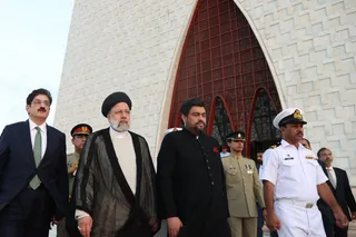 حضور در آرامگاه محمدعلی جناح رهبر استقلال پاکستان