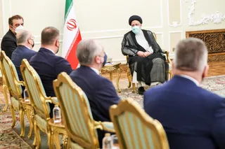 تصاویر دیدار وزیر خارجه لهستان با رئیس جمهور