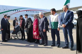 ورود رئیس جمهور به استان سمنان