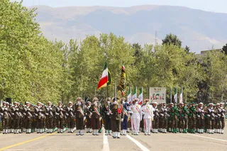 مراسم گرامیداشت روز ارتش جمهوری اسلامی ایران