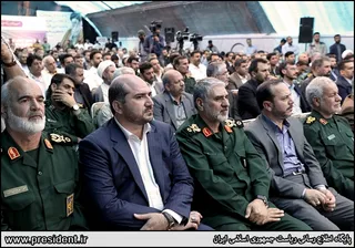 تصاویر افتتاح فاز یک شرکت پالایش گاز هویزه خلیج فارس