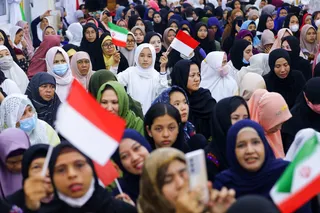 تصاویر حضور و سخنرانی در مرکز فرهنگی اسلامی جاکارتا