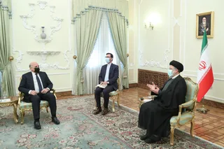 تصاویر دیدار وزیر امور خارجه عراق با آیت‌الله رئیسی