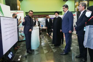 تصاویر بازدید روسای جمهور ایران و ونزوئلا از نمایشگاه توانمندی‌ها و دستاوردهای دانش‌بنیان شرکت‌های ایرانی
