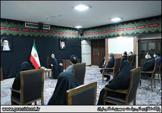 تصاویر  دیدار آیت‌الله رئیسی با جمعی از فرزندان و خانواده شهدا