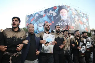 مراسم تشییع پیکر رئیس جمهور شهید و همراهان در تهران