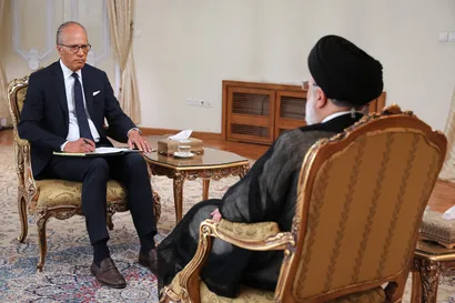 تصاویر مصاحبه با شبکه تلویزیونی NBC آمریکا