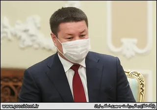 تصاویر دیدار رئیس مجلس ملی قرقیزستان با آیت‌الله رئیسی